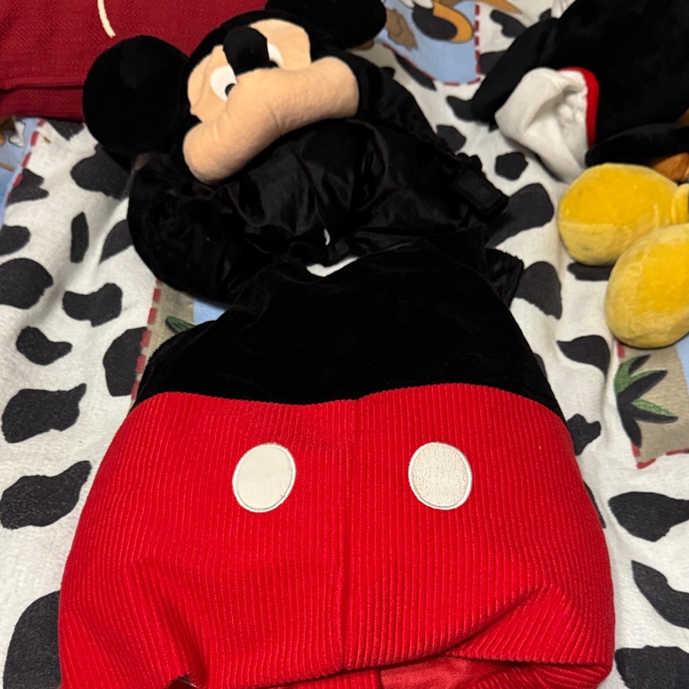 Disney Mickey Mouse Costume - Black and Red